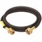 Mr. Heater Mr. Heater 1 in. D X 1 in. D X 12 ft. L Brass/Plastic Hose Assembly F273711 - alternate 2